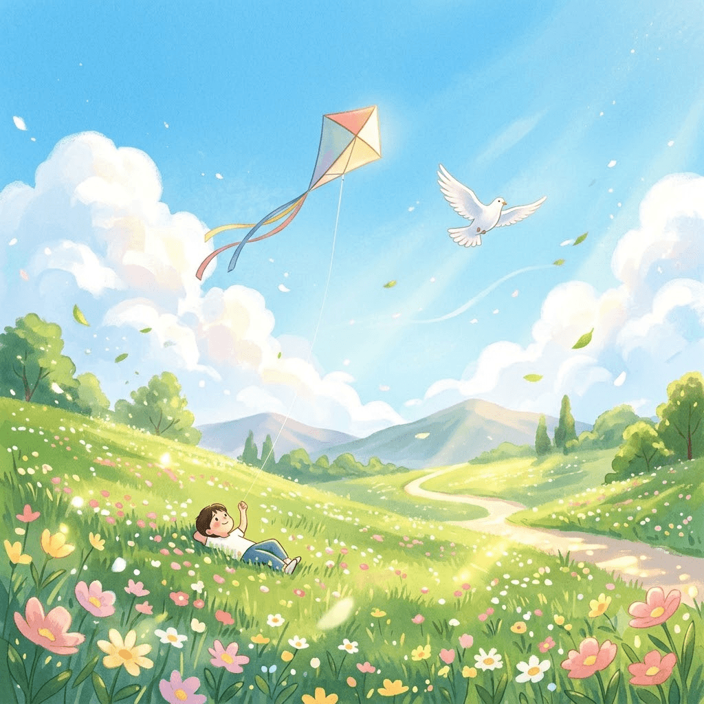 바람에게 손을 쥐어줄 때