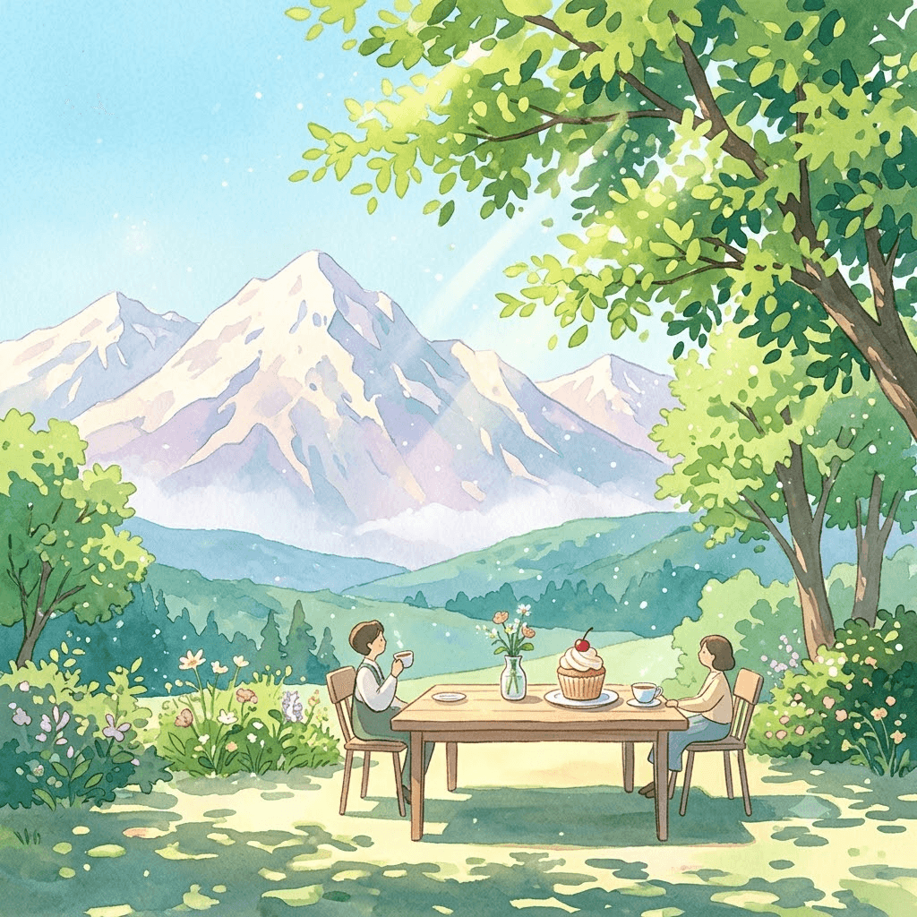 작은 단맛과 높은 산