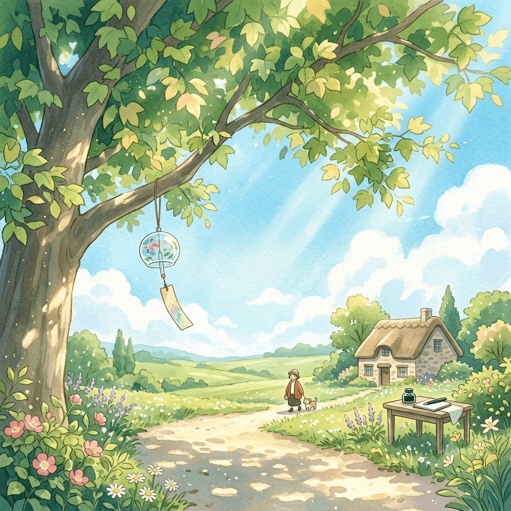 바람 소리에 적어 내려간 마음