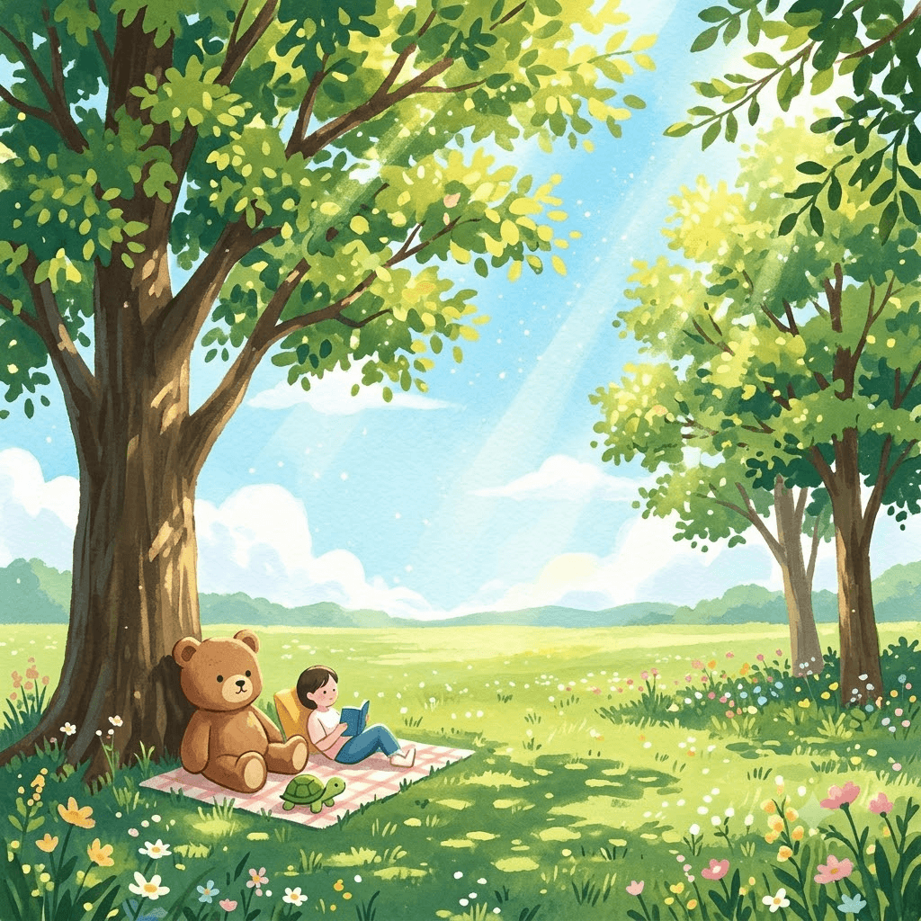 곰인형의 온기로, 거북이의 걸음으로